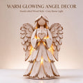 🔥⏰️ Limited Time Special Price 🌙 Vintage Lighted Christmas Tree & Angel Ornaments