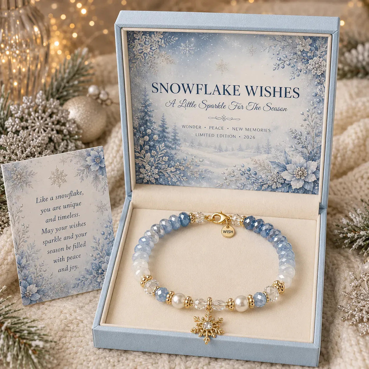 ✝️ Christmas Blessings Bracelet Set 🎄 | Wear the Faith. Share the Blessing.