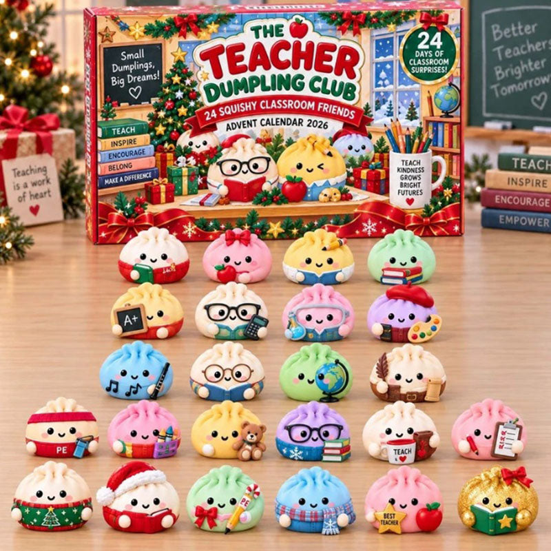 ✨24 Days Squishy Dumplings Acrylic Ornament Advent Calendar