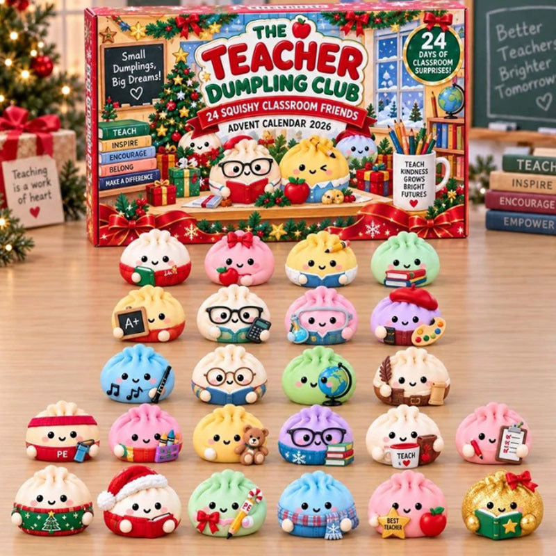 ✨24 Days Squishy Dumplings Acrylic Ornament Advent Calendar
